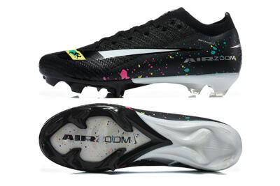 Nike Air Zoom Mercurial Vapor 16 Elite FG Firm Ground Soccer Cleats - Black/Black/Multicolor