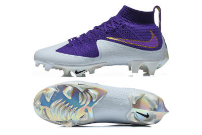Nike Vapor Edge 360 FG Firm Ground Soccer Cleats - Purple/Court Purple/Metallic Silver