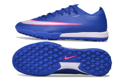 Nike Air Zoom Mercurial Vapor 17 Elite TF Artificial Turf Soccer Shoes - Blue/Royal Blue/Hyper Pink