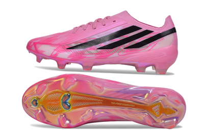 Adidas F50 Hyperfast Elite FG Firm Ground Soccer Cleats - Pink/Lucid Pink/Black