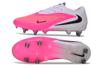 Nike Phantom 6 Elite Low SG Soft Ground Soccer Cleats - Pink/Hyper Pink/White