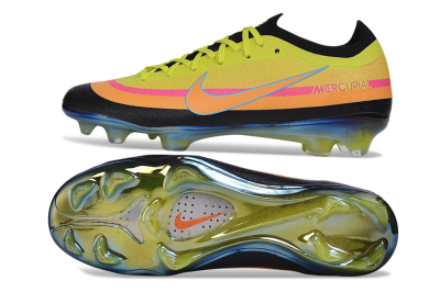 Nike Air Zoom Mercurial Vapor 17 Elite FG Firm Ground Soccer Cleats - Yellow/Volt/Black/Bright Orange