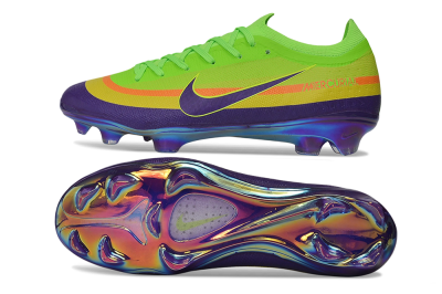 Nike Air Zoom Mercurial Vapor 17 Elite FG Firm Ground Soccer Cleats - Green/Electric Green/Purple Pulse