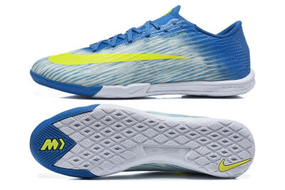 Nike Air Zoom Mercurial Superfly 11 Elite IC Indoor & Futsal Soccer Shoes - Blue/Photo Blue/Volt