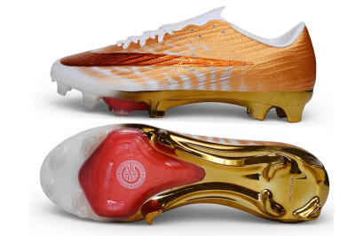Nike Air Zoom Mercurial Superfly 11 Elite FG Firm Ground Soccer Cleats - Gold/Metallic Gold/Bright Crimson