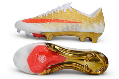 Nike Air Zoom Mercurial Superfly 11 Elite FG Firm Ground Soccer Cleats - Gold/Metallic Gold/Bright Crimson