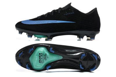 Nike Air Zoom Mercurial Superfly 11 Elite FG Firm Ground Soccer Cleats - Black/Black/Laser Blue