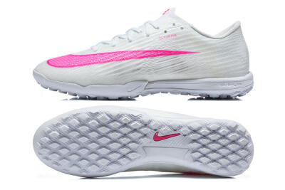 Nike Air Zoom Mercurial Superfly 11 Elite TF Artificial Turf Soccer Shoes - White/Summit White/Hyper Pink