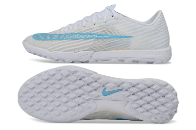 Nike Air Zoom Mercurial Superfly 11 Elite TF Artificial Turf Soccer Shoes - White/Summit White/Baltic Blue