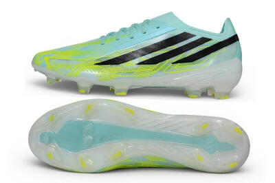 Adidas F50 Hyperfast Elite FG Firm Ground Soccer Cleats - Turquoise/Mint Green/Electric Yellow