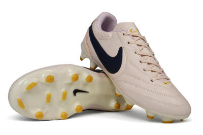 Nike Tiempo Ligera Pro FG Firm Ground Soccer Cleats - Pink/Barely Rose/Midnight Navy
