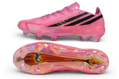 Adidas F50 Hyperfast Elite FG Firm Ground Soccer Cleats - Pink/Lucid Pink/Core Black