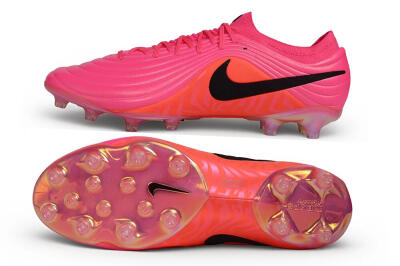 Nike Tiempo Legend 11 Elite AG Artificial Grass Soccer Cleats - Pink/Hyper Pink/Sunset Glow