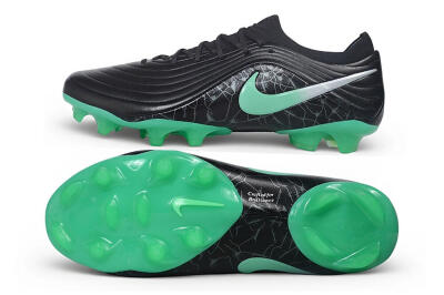 Nike Tiempo Legend 11 Elite FG Firm Ground Soccer Cleats - Black/Black/Mint Foam