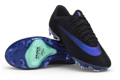 Nike Air Zoom Mercurial Superfly 11 Elite FG Firm Ground Soccer Cleats - Black/Black/Deep Royal Blue