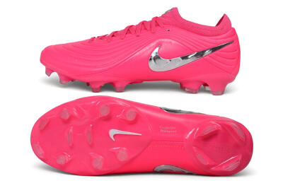 Nike Tiempo Legend 11 Elite FG Firm Ground Soccer Cleats - Pink/Hyper Pink/Metallic Silver