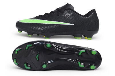 Nike Air Zoom Mercurial Superfly 11 Elite FG Firm Ground Soccer Cleats - Black/Black/Electric Green
