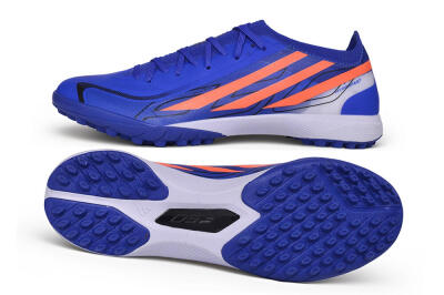 Adidas F50 Elite TF Artificial Turf Soccer Shoes - Blue/Royal Blue/Solar Orange