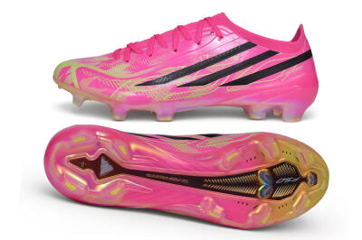 Adidas F50 Elite FG Firm Ground Soccer Cleats - Pink/Lucid Pink/Semi Solar Yellow