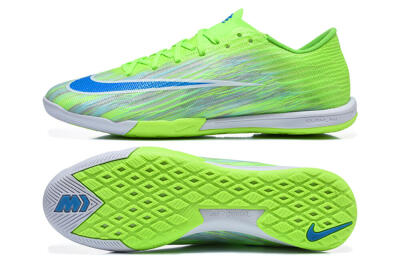 Nike Air Zoom Mercurial Superfly 11 Elite IC Indoor & Futsal Soccer Shoes - Green/Electric Green/Blue Lagoon