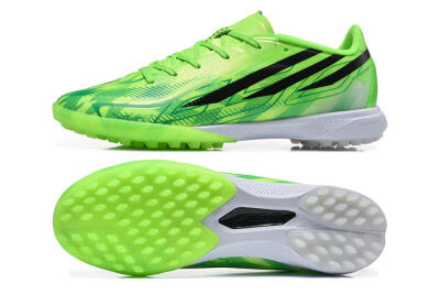 Adidas F50 Pro TF Artificial Turf Soccer Shoes - Green/Solar Green/Core Black