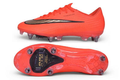 Nike Air Zoom Mercurial Superfly 11 Elite SG Soft Ground Soccer Cleats - Orange/Bright Crimson/Metallic Bronze