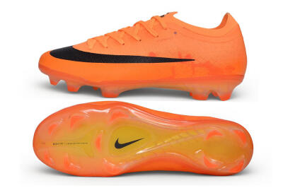 Nike Air Zoom Mercurial Vapor 17 Elite FG Firm Ground Soccer Cleats - Orange/Bright Mango/Black