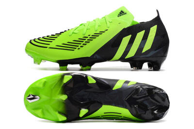 Adidas Predator Edge.1 Low FG Firm Ground Soccer Cleats - Green/Black