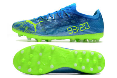 Puma Ultra 1.4 MG Multi Ground Soccer Cleats - Blue/Yellow