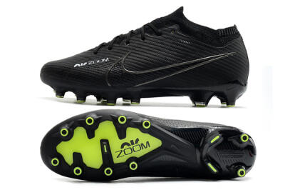 Nike Air Zoom Mercurial Vapor 15 Elite AG Artificial Grass Soccer Cleats - Black
