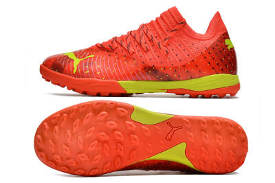 Puma Future Z 1.3 Instinct TF Artificial Turf Soccer Shoes - Orange/Yellow