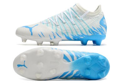 Puma Future Z 1.3 FG Firm Ground Soccer Cleats - White/Blue
