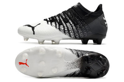 Puma Future Z 1.3 FG Firm Ground Soccer Cleats - White/Black