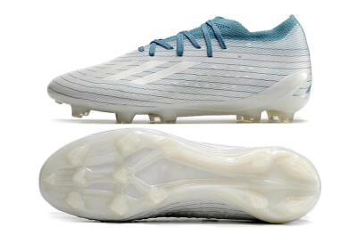 Adidas X Speedportal.1 2022 World Cup FG Firm Ground Soccer Cleats - White/Blue