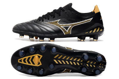 Mizuno Morelia Neo 3 Japan FG Firm Ground Soccer Cleats - Black/Yellow