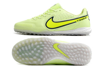 Nike React Tiempo Legend 9 Pro TF Artificial Turf Soccer Shoes - Green/Black