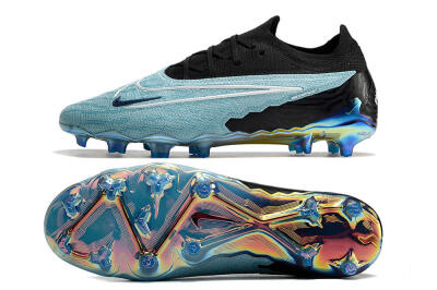 Nike Phantom GX Elite FG Firm Ground Soccer Cleats - Blue/Black