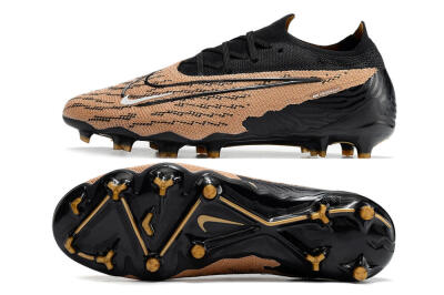 Nike Phantom GX Elite FG Firm Ground Soccer Cleats - Brown/Black