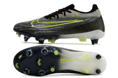 Nike Phantom GX Elite SG Soft Ground Soccer Cleats - Grey/Rainbow
