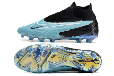 Nike Phantom GX Elite FG Firm Ground Soccer Cleats - Blue/Black