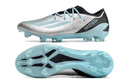 Adidas X Speedportal.1 FG Firm Ground Soccer Cleats - Grey/Blue/Black
