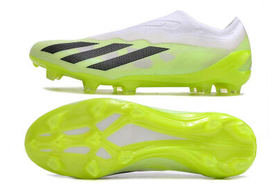 Adidas X Crazyfast.1 LL FG Firm Ground Soccer Cleats - Green/Black/White