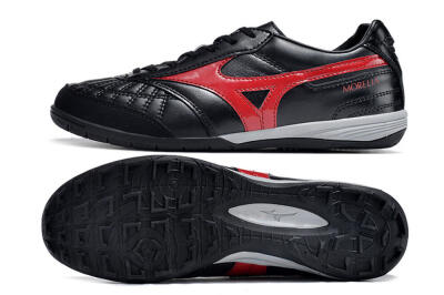 Mizuno Morelia Sala Japn IC Indoor & Futsal Soccer Shoes - Black/Red/White