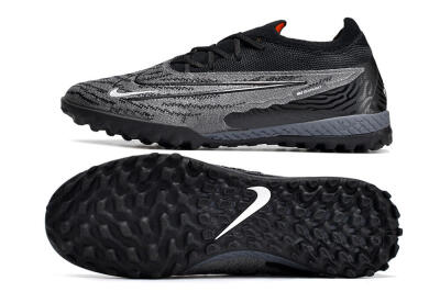 Nike Phantom GX Elite TF Artificial Turf Soccer Shoes - Black/Grey/White