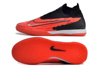 Nike Phantom GX Elite DF Link IC Indoor & Futsal Soccer Shoes - Red/Black/White
