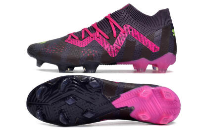 Puma Future Ultimate FG Firm Ground Soccer Cleats - Purple/Pink/Green