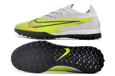 Nike Phantom GX Elite TF Artificial Turf Soccer Shoes - Green/Blue/White