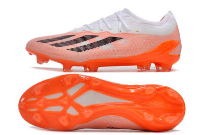Adidas X Crazyfast.1 FG Firm Ground Soccer Cleats - White/Red/Black
