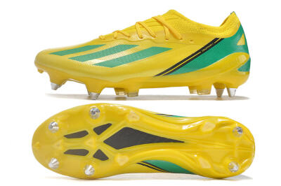 Adidas X Crazyfast.1 Australia SG Soft Ground Soccer Cleats - Yellow/Green/Black