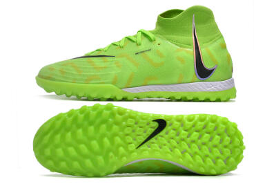 Nike Phantom Luna Elite NU TF Artificial Turf Soccer Shoes - Green/Yellow/Black